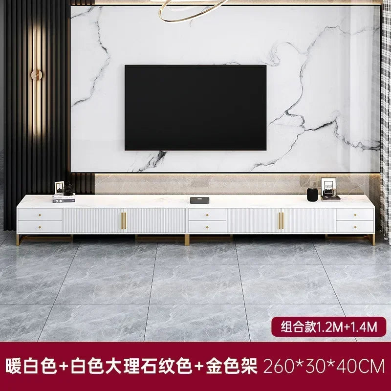80'' Storage Tv Stand Premium Simple Console Minimalist Tv Cabinet Simple Stylish Mobili Per La Casa Living Room Furniture