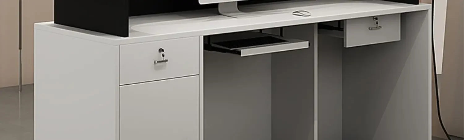 Decoration Luxury Reception Desks Display Counter Salon Reception Desks DesignModern Mostrador Negocio Commercial Furniture