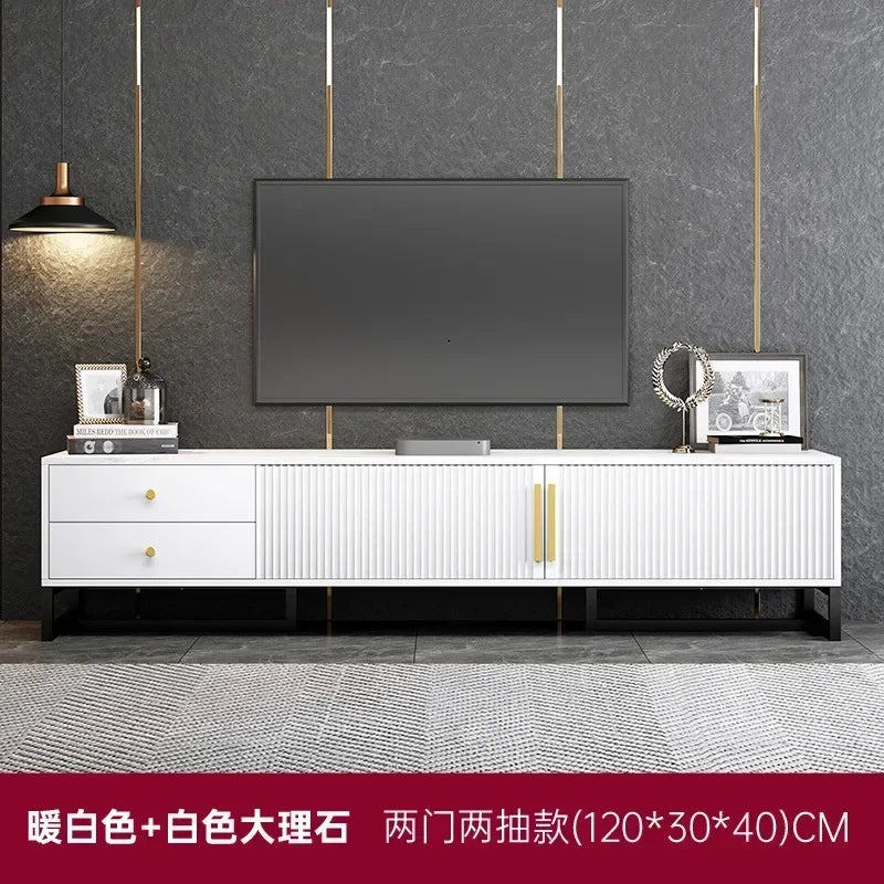 80'' Storage Tv Stand Premium Simple Console Minimalist Tv Cabinet Simple Stylish Mobili Per La Casa Living Room Furniture