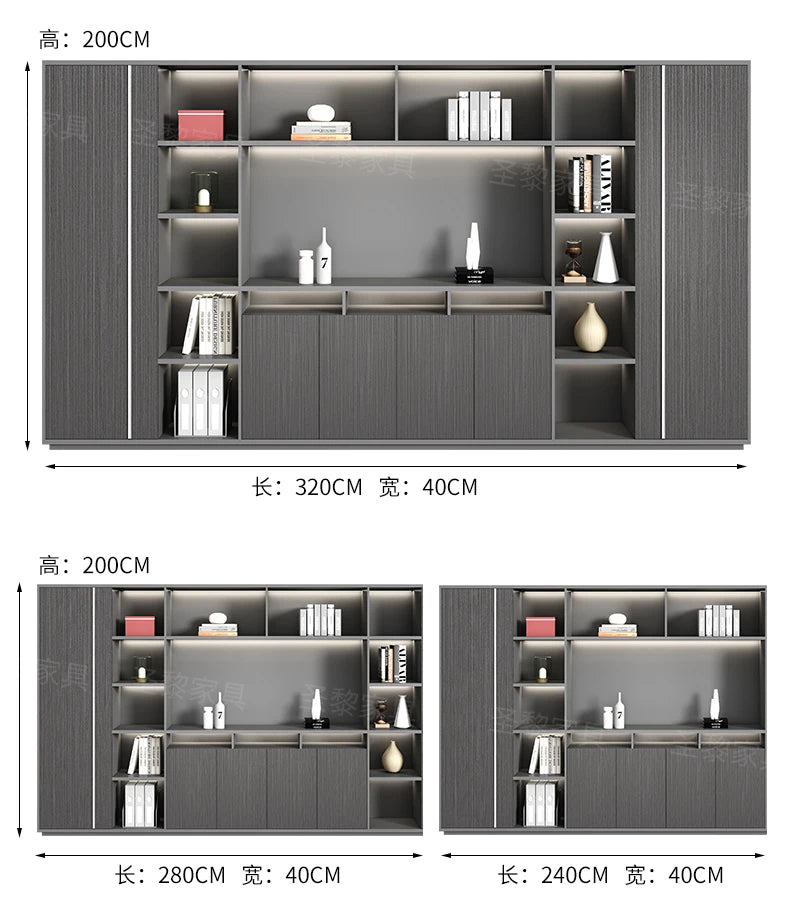 L Shape Storage Executive Desk Designer Computer Bureaux Table Computer Desks Workstation Modern Mesa Escriotorio Home Office