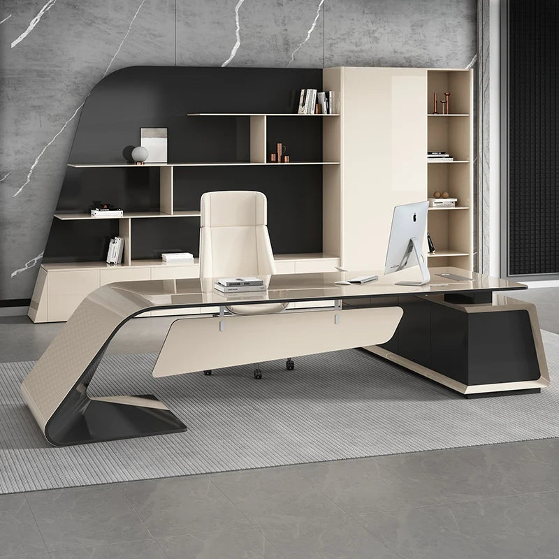 Modern Computer Office Desk Conference Storage Executive Standing Office Desk Display Crafts Mesa Ordenador Office Furniture