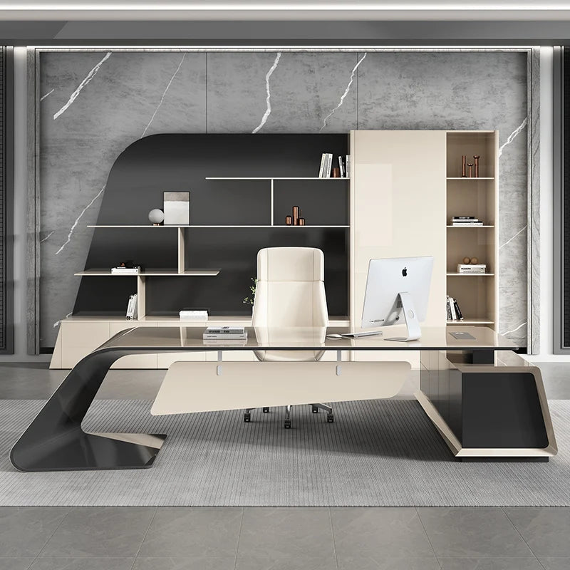 Modern Computer Office Desk Conference Storage Executive Standing Office Desk Display Crafts Mesa Ordenador Office Furniture