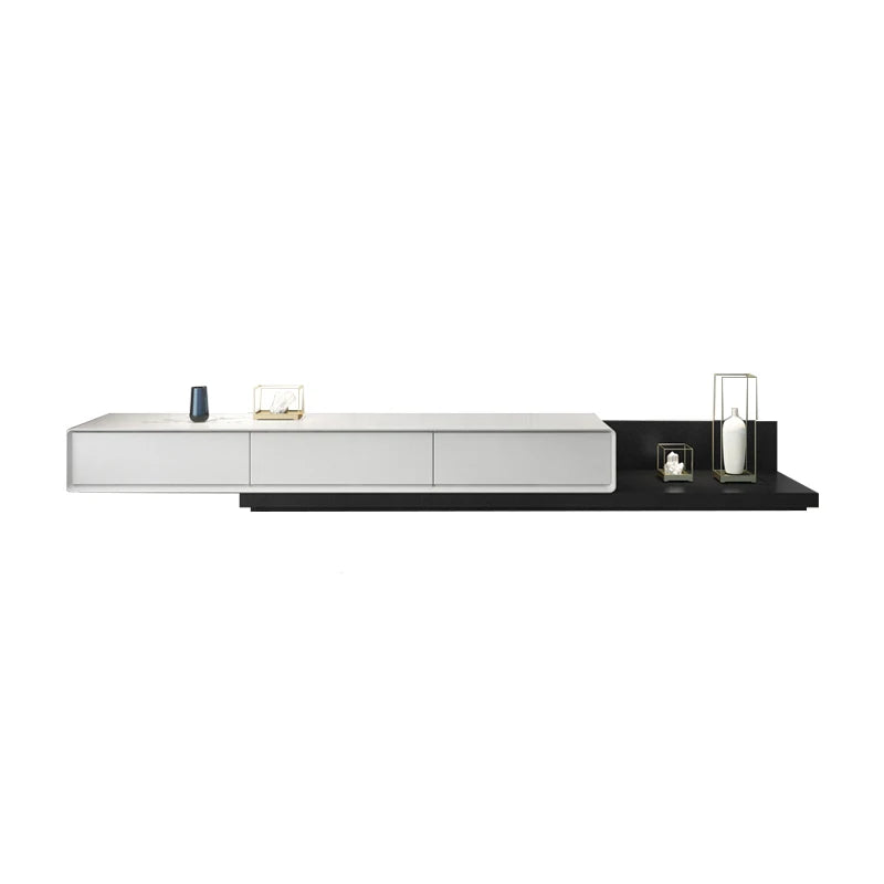 Drawers Storage TV Stand Nordic Trendy Modern Retractable Tv Tables Simple Design Mueble De Sala Modernos Home Furniture