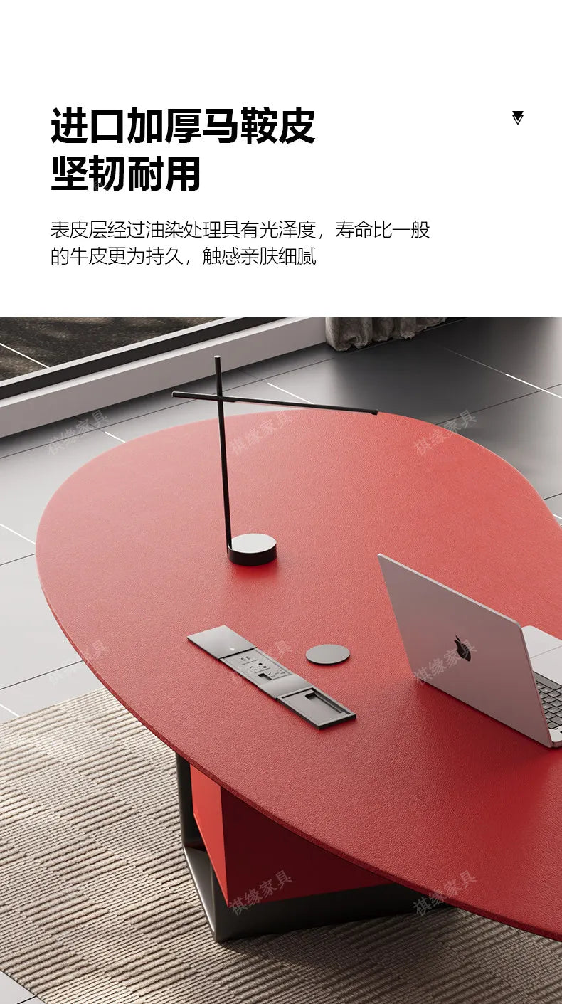Aesthetic Standing Office Desk Acrylic Design Display Crafts Office Desk Executive Conference Mesas Escritorio Salon Furniture