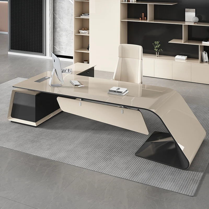 Modern Computer Office Desk Conference Storage Executive Standing Office Desk Display Crafts Mesa Ordenador Office Furniture