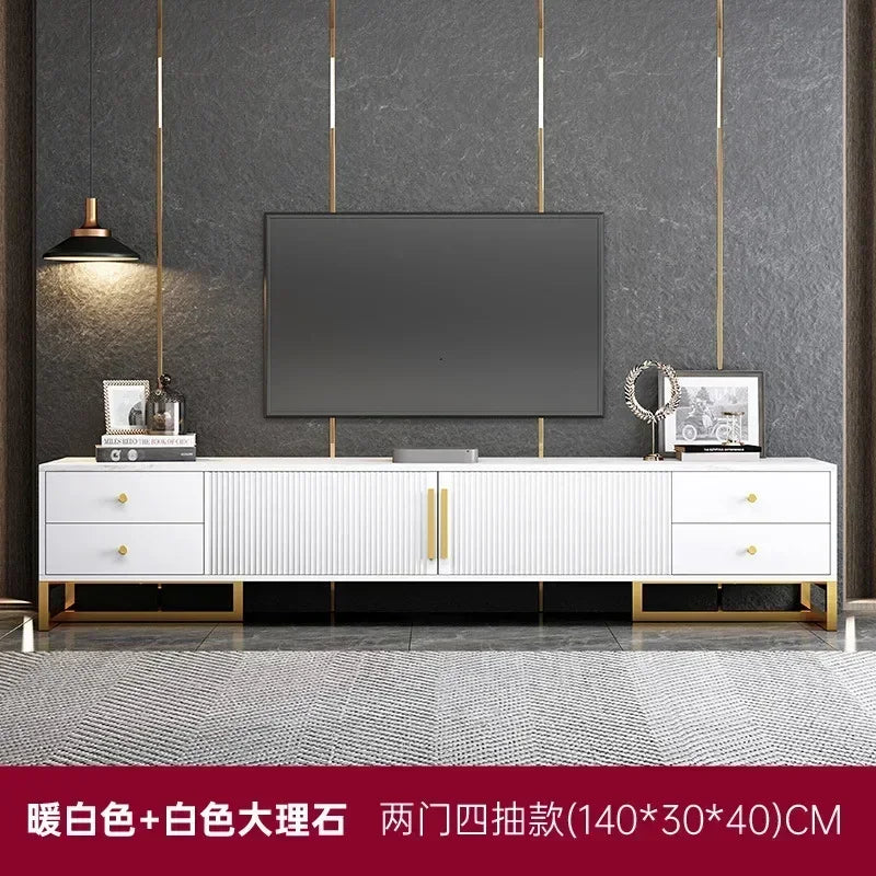 80'' Storage Tv Stand Premium Simple Console Minimalist Tv Cabinet Simple Stylish Mobili Per La Casa Living Room Furniture