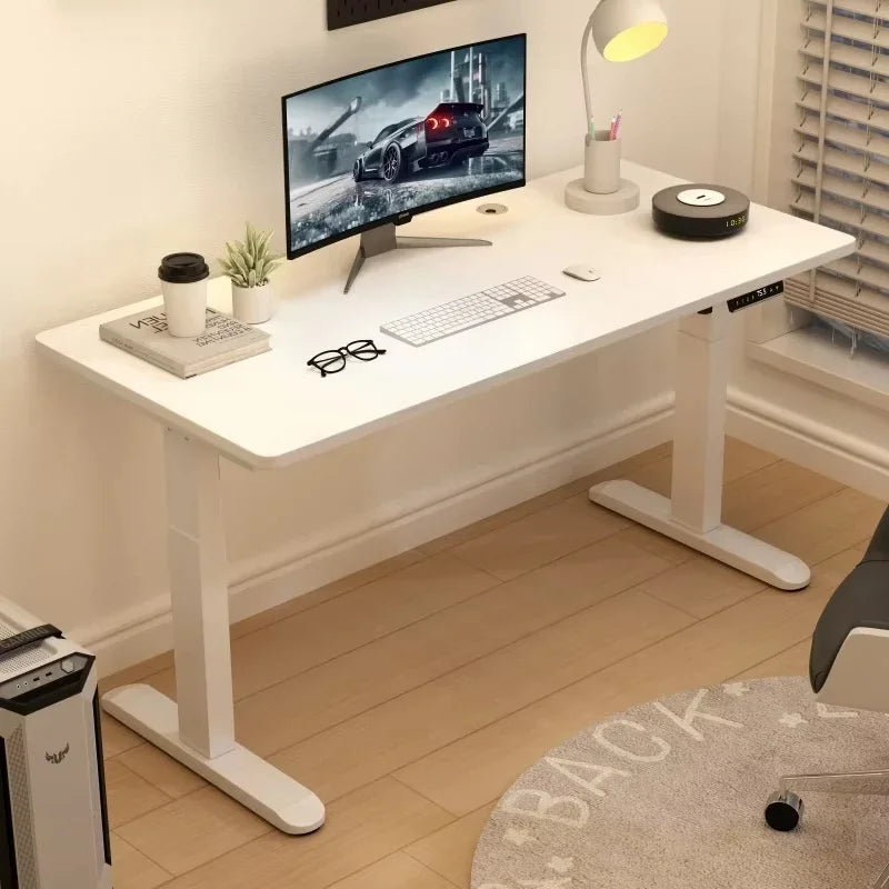 Custom Lift Height Adjustable Stand Electric Sit Stand Desk Frame Automatic Best Dual Motor Standing Desk Electric Heavy Duty