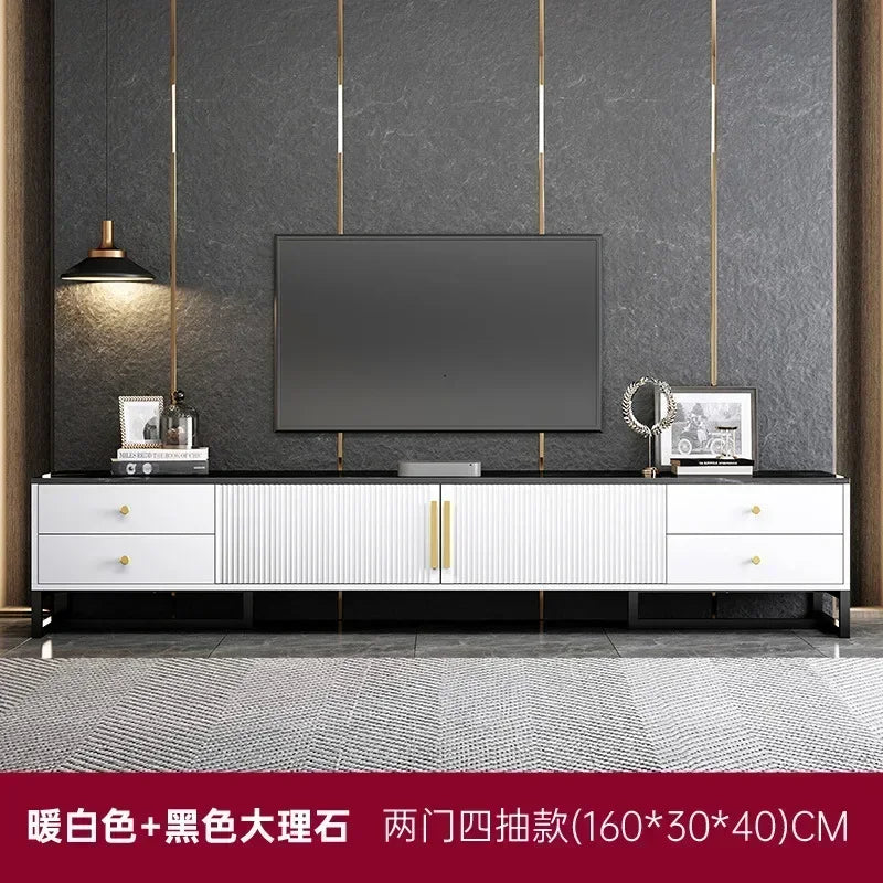 80'' Storage Tv Stand Premium Simple Console Minimalist Tv Cabinet Simple Stylish Mobili Per La Casa Living Room Furniture