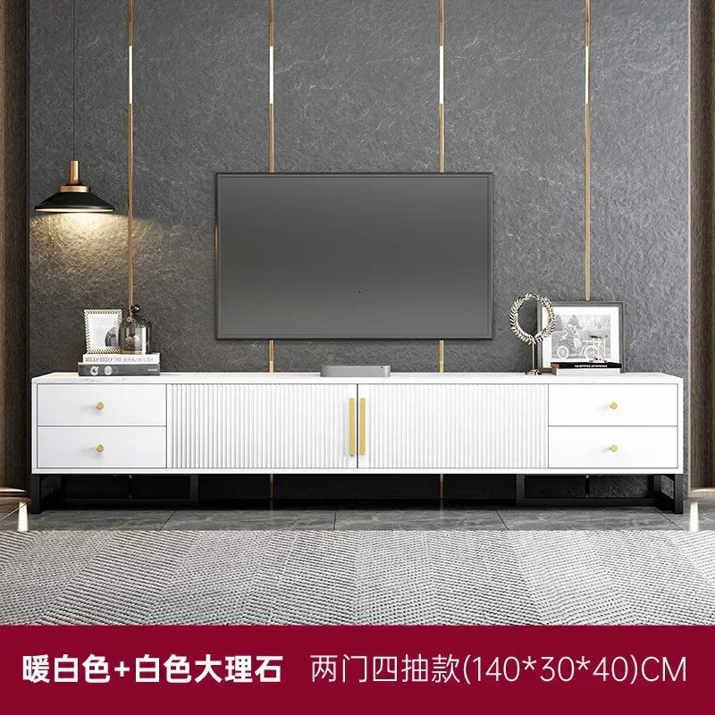 80'' Storage Tv Stand Premium Simple Console Minimalist Tv Cabinet Simple Stylish Mobili Per La Casa Living Room Furniture