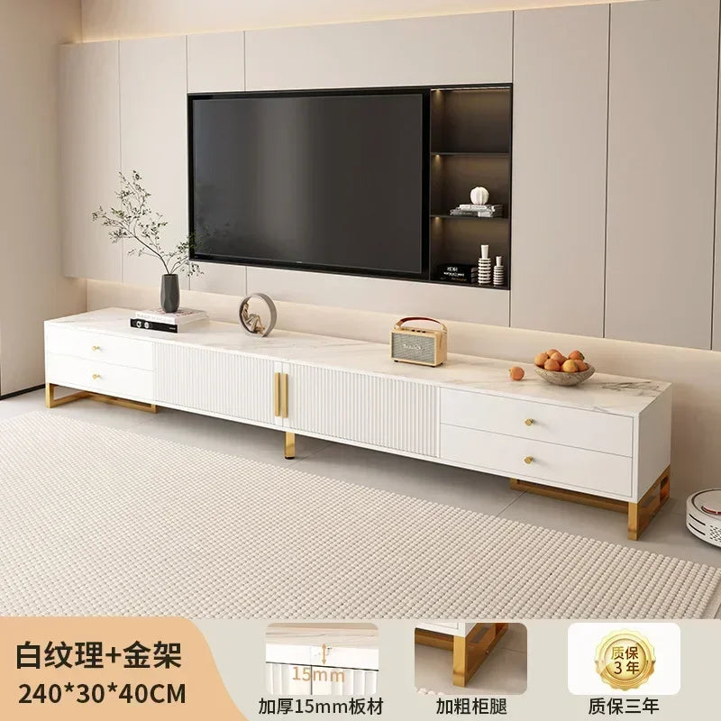 80'' Storage Tv Stand Premium Simple Console Minimalist Tv Cabinet Simple Stylish Mobili Per La Casa Living Room Furniture