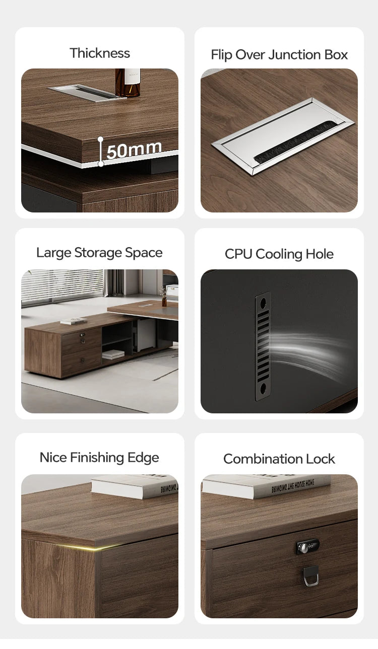 Modern Office Table Executive Desk Office Computer Table Office Furniture Computer Table