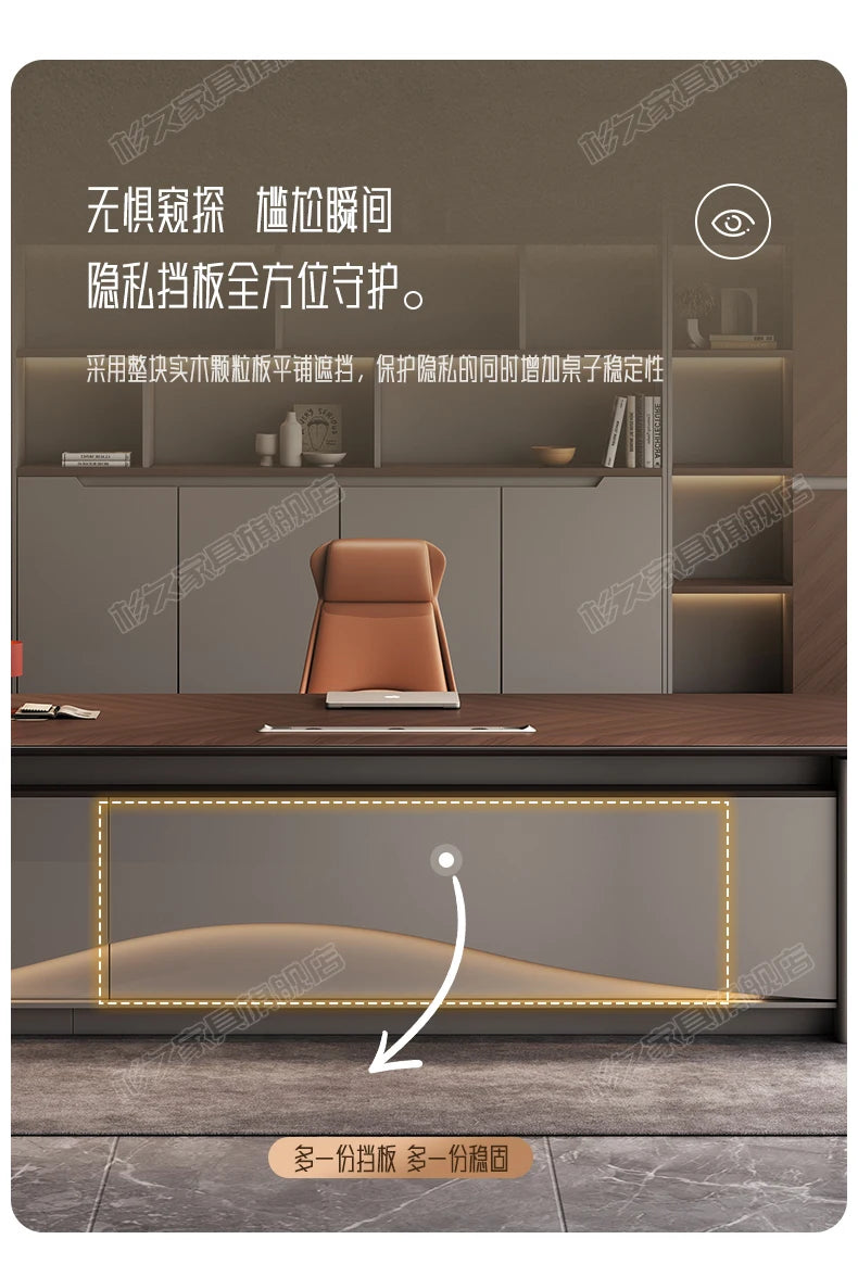 L Shape Storage Executive Desk Designer Computer Bureaux Table Computer Desks Workstation Modern Mesa Escriotorio Home Office