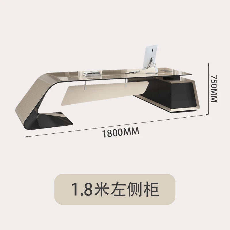 Modern Computer Office Desk Conference Storage Executive Standing Office Desk Display Crafts Mesa Ordenador Office Furniture