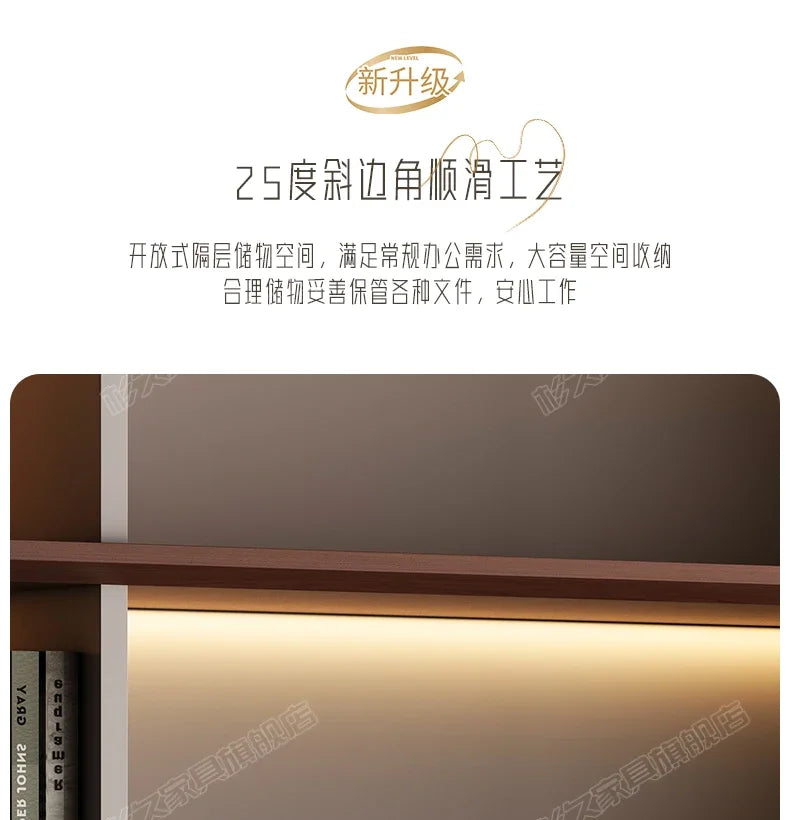 L Shape Storage Executive Desk Designer Computer Bureaux Table Computer Desks Workstation Modern Mesa Escriotorio Home Office