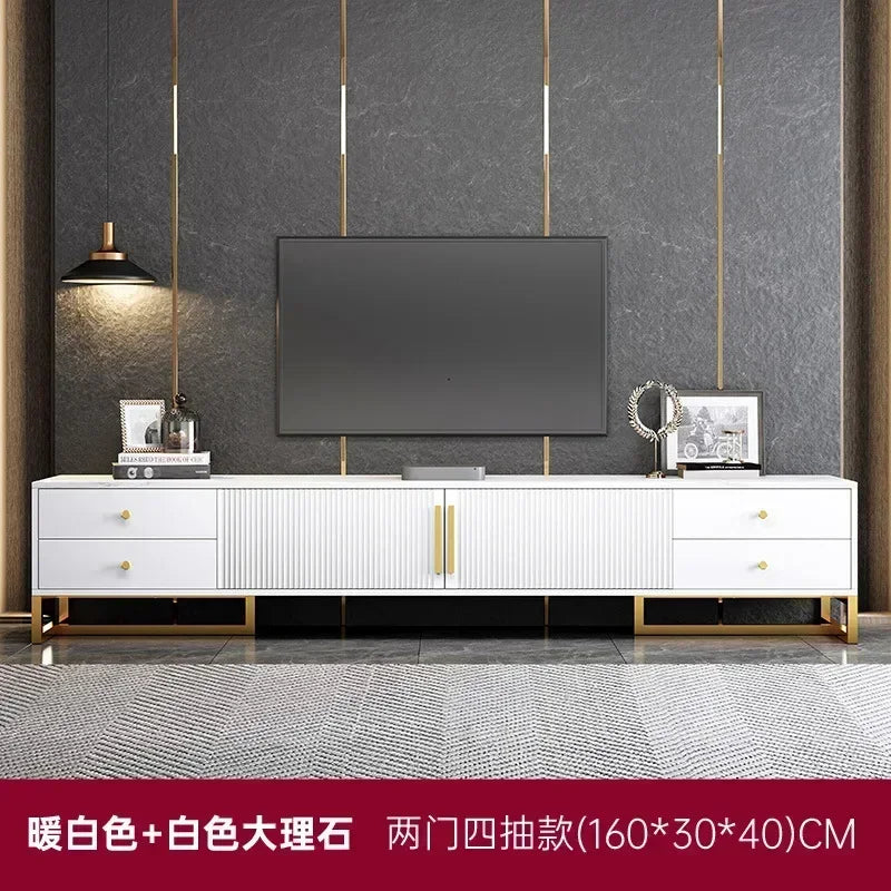 80'' Storage Tv Stand Premium Simple Console Minimalist Tv Cabinet Simple Stylish Mobili Per La Casa Living Room Furniture