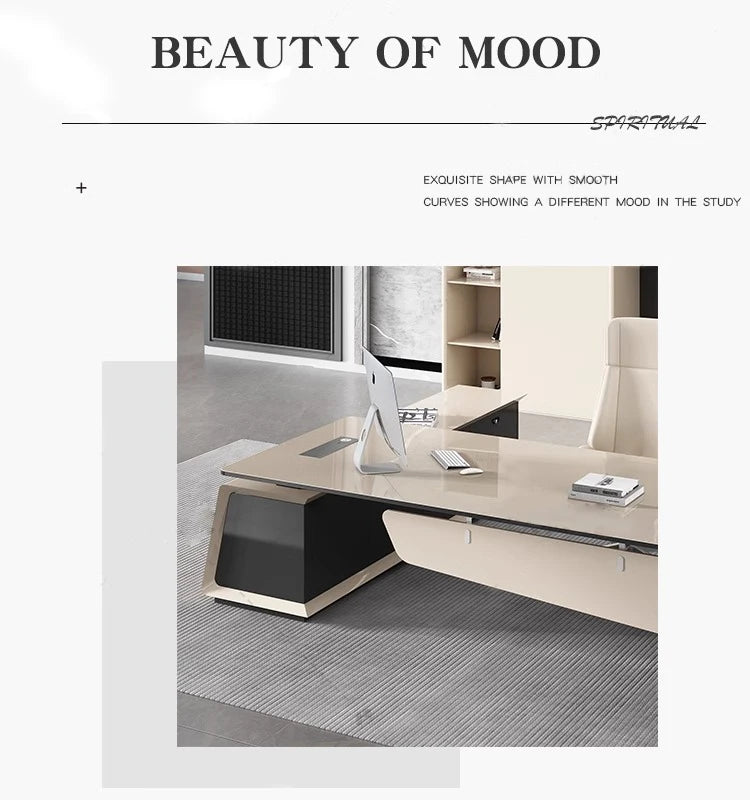 Modern Computer Office Desk Conference Storage Executive Standing Office Desk Display Crafts Mesa Ordenador Office Furniture
