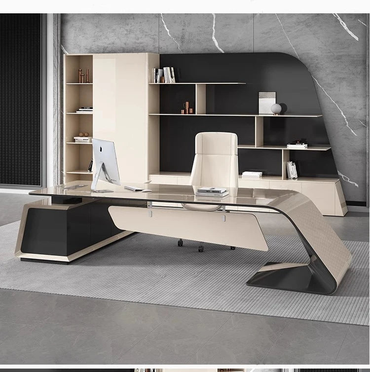 Modern Computer Office Desk Conference Storage Executive Standing Office Desk Display Crafts Mesa Ordenador Office Furniture