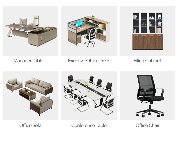 Modern Office Table Executive Desk Office Computer Table Office Furniture Computer Table