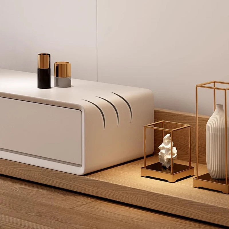 Drawers Storage TV Stand Nordic Trendy Modern Retractable Tv Tables Simple Design Mueble De Sala Modernos Home Furniture