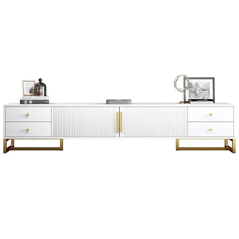80'' Storage Tv Stand Premium Simple Console Minimalist Tv Cabinet Simple Stylish Mobili Per La Casa Living Room Furniture